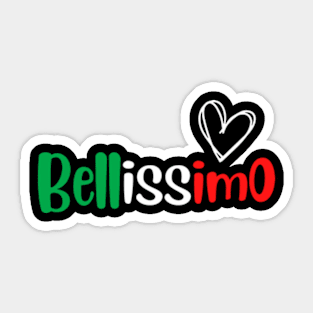 Bellissimo Sticker